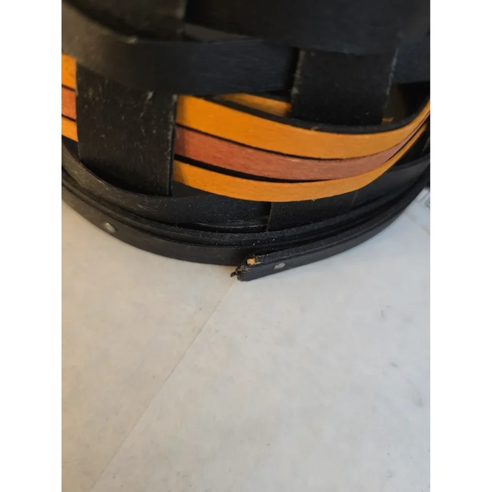 Longaberger Halloween Witches Hat [Used] And Pumpkin Face Lid [New]